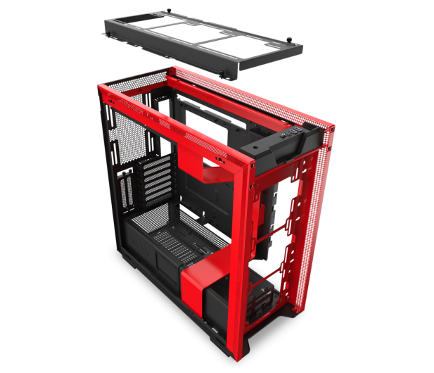 NZXT H710i Red - 522150 - zdjęcie 3